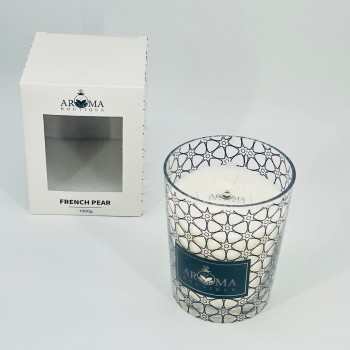 شمعه عطرية زجاج 1000غرام 