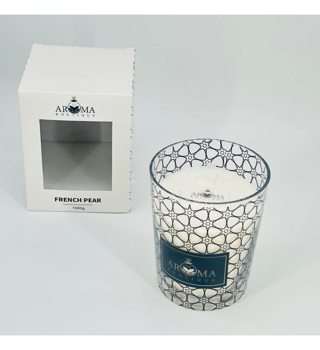 شمعه عطرية زجاج 1000غرام 