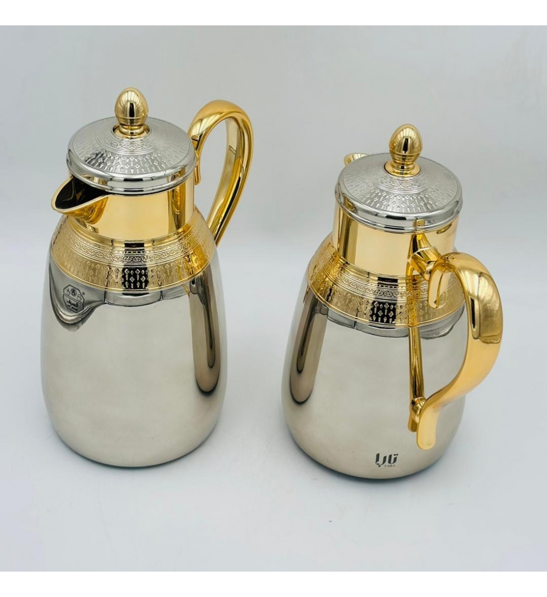 طقم ترمس شاي وقهوة أنيق يجمع بين التصميم العصري والانيق طقم ترمس شاي وقهوة أنيق يجمع بين التصميم العصري والانيق