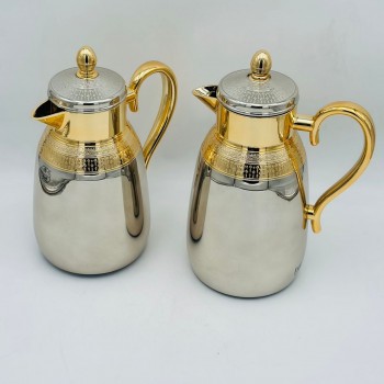 طقم  ترمس  شاي وقهوة أنيق يجمع بين التصميم العصري والانيق 