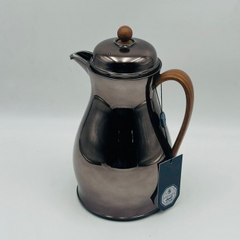 ترمس أنيق بتصميم عصري يجمع بين البساطة والفخامة، مصنوع من هيكل معدني1لتر 