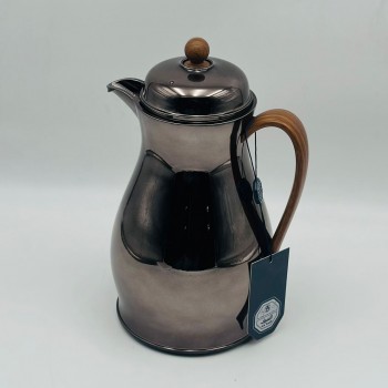 ترمس أنيق بتصميم عصري يجمع بين البساطة والفخامة، مصنوع من هيكل معدني1لتر 