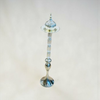  مبخرة أرضية أنيقة مصنوعة من الاكرلك الشفاف بتصميم طويل وراقي يضيف لمسة فخامة للمكان80سم