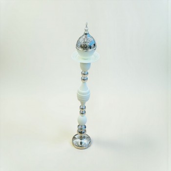  مبخرة أرضية أنيقة مصنوعة من الاستيل  بتصميم طويل وراقي يضيف لمسة فخامة للمكان80سم