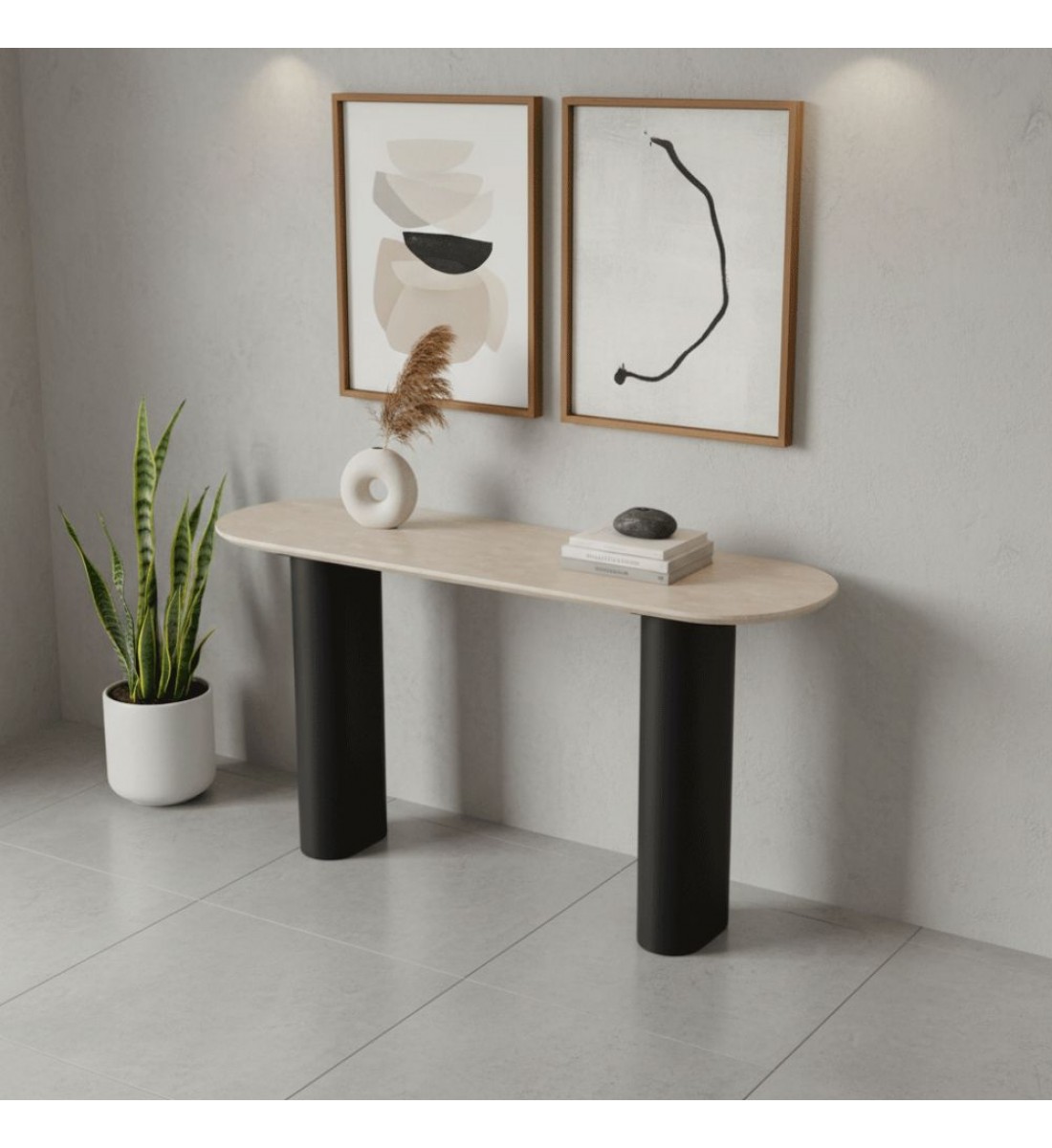 كنسول خشبي بتصميم عصرى ومميز كنسول خشبي بتصميم عصرى ومميز