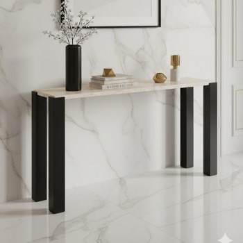 كنسول خشبي بتصميم عصرى ومميز