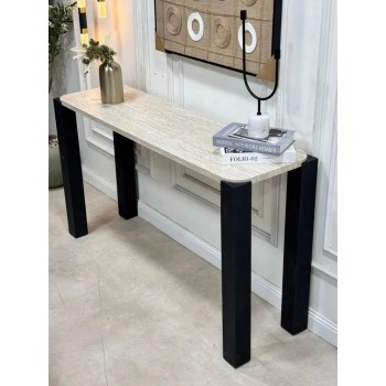 كنسول خشبي بتصميم عصرى ومميز