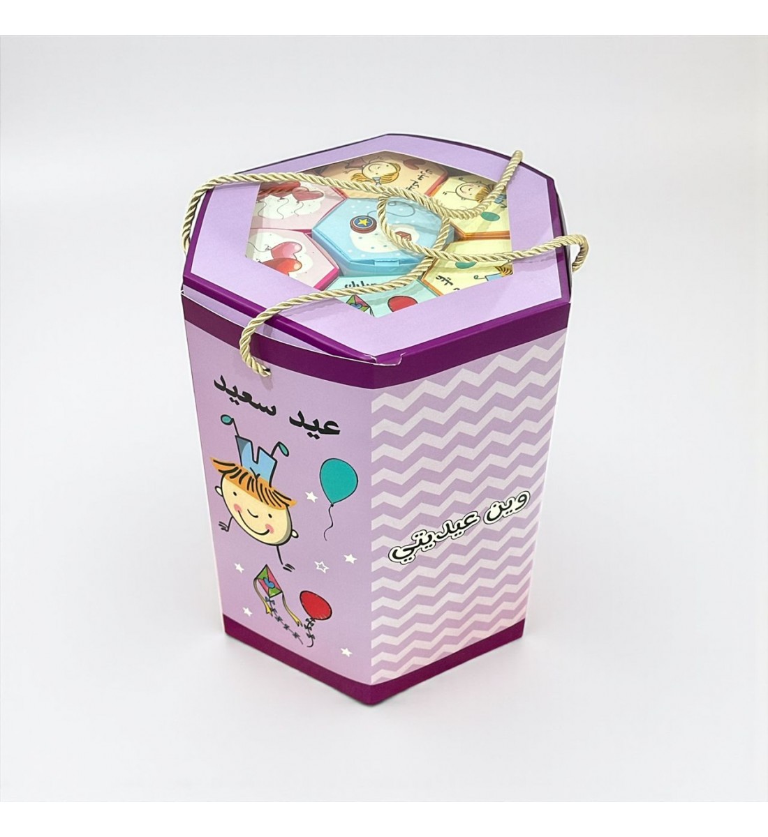 بوكس المفاجائت توزيعات  حلوة العيد  36 بوكس 