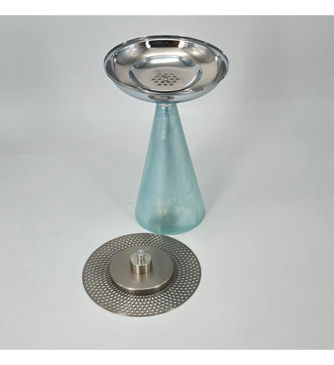 مبخرة راقية رخامية سماوي مبخرة راقية رخامية سماوي