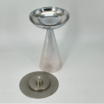 مبخرة راقية رخامية بيبي بنك فضي 