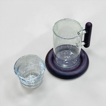 طقم كاسات وفناجين مع الصحن 18قطعه