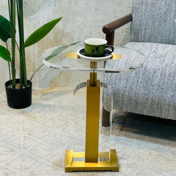  طاولة جانبية فاخرة بتصميم عصري أنيق 45×30×56سم 