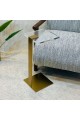  طاولة جانبية فاخرة بتصميم عصري أنيق 25×25×60سم 