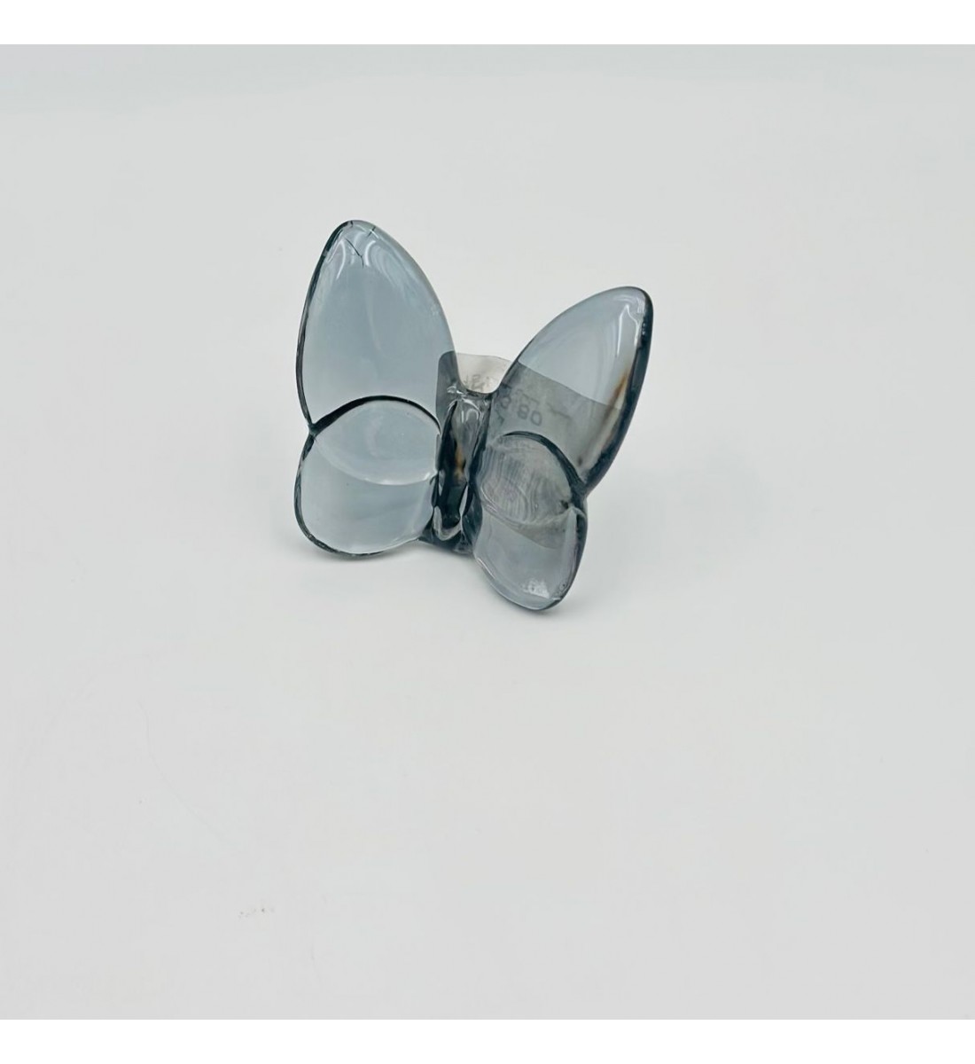 فراشة زجاج لون رمادي 