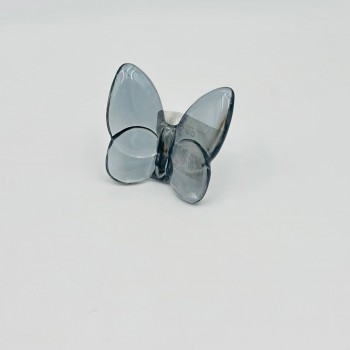 فراشة زجاج لون رمادي 