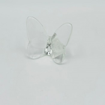 فراشة زجاج لون شفاف 