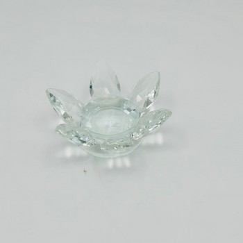 حامل شموع بتصميم لوتس 18سم 