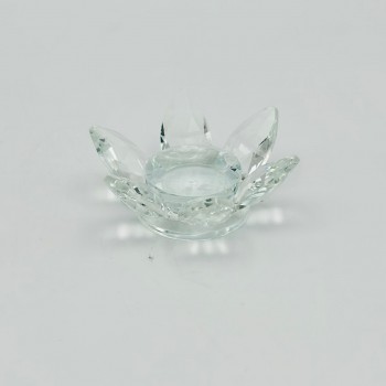 حامل شموع بتصميم لوتس 18سم 