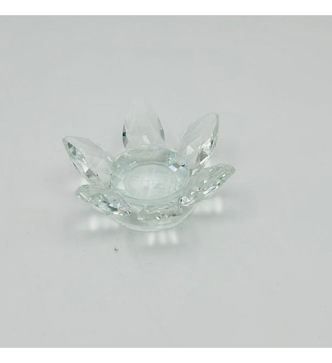 حامل شموع بتصميم لوتس 18سم 