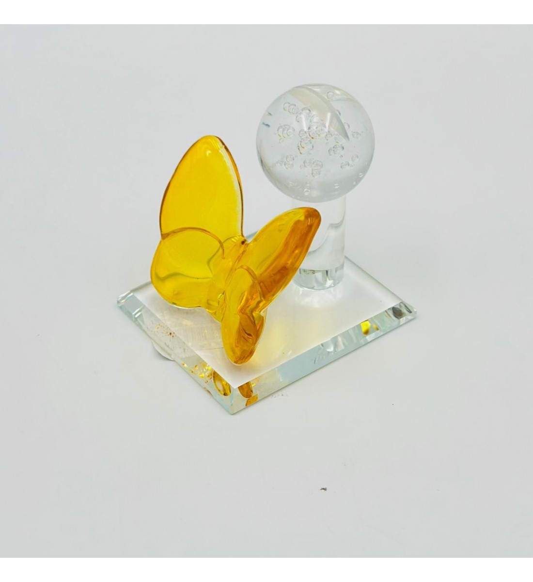 استاند فراشه كريستال عسلي