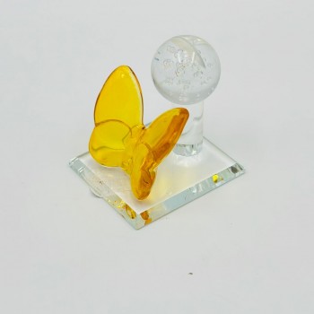 استاند فراشه كريستال عسلي