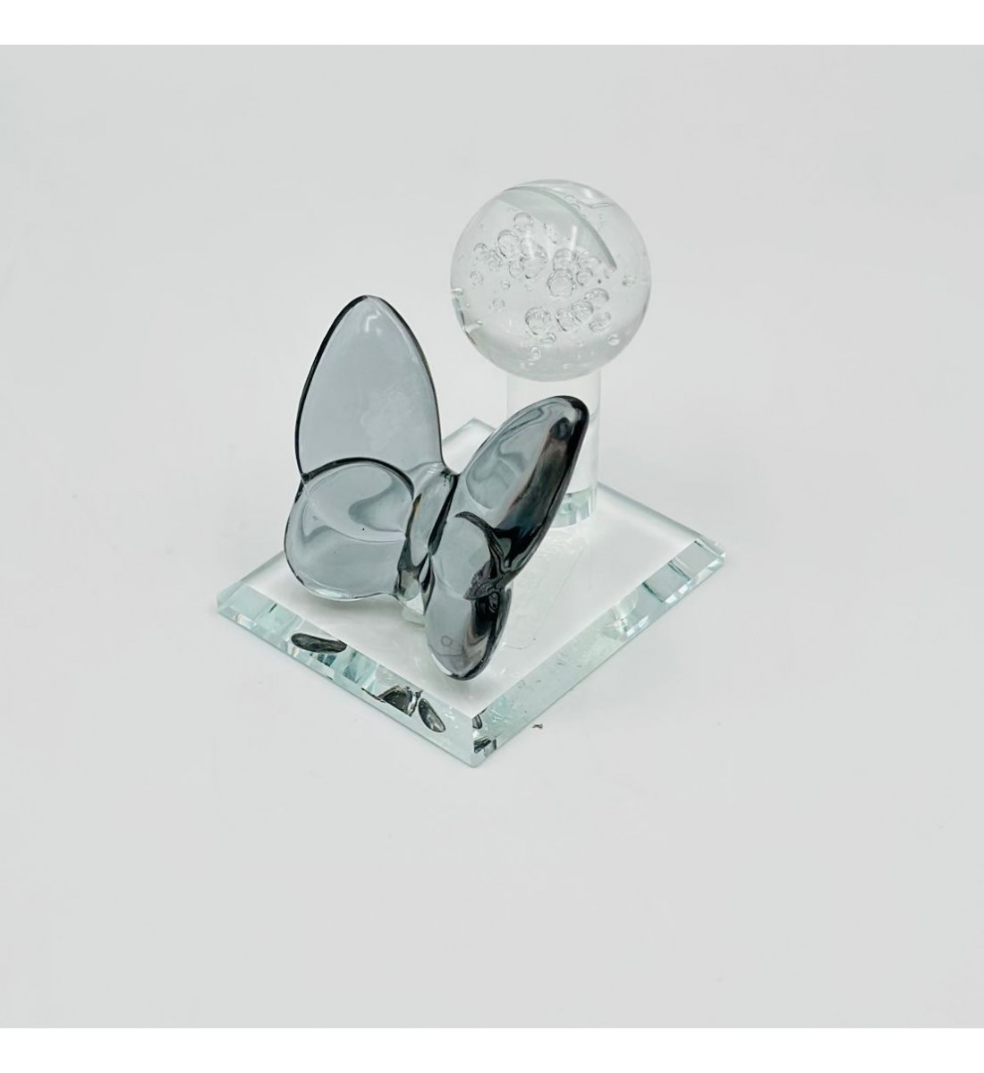 استاند فراشه كريستال رمادي 