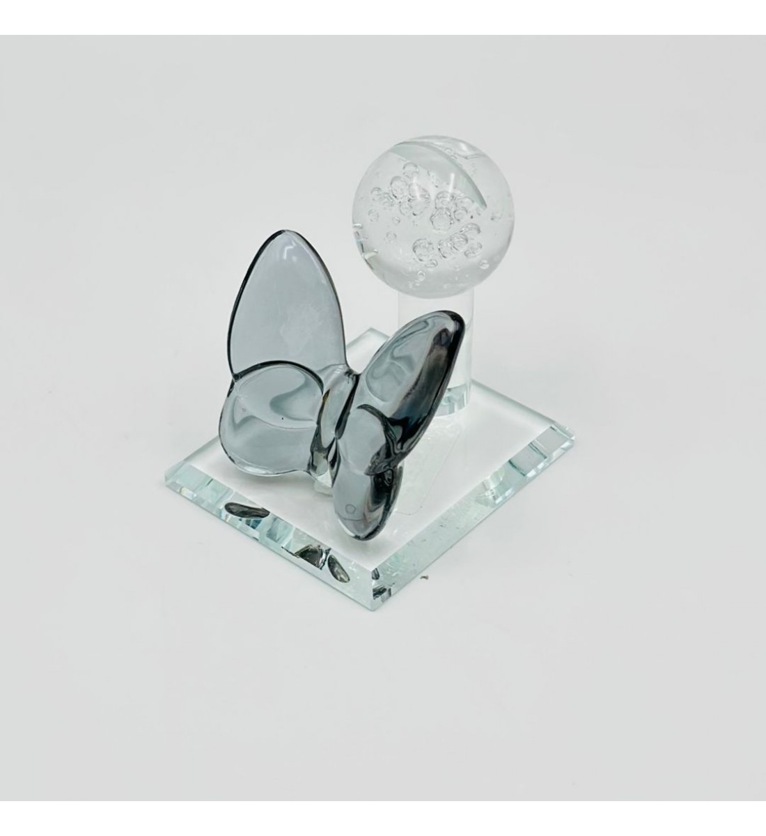 استاند فراشه كريستال رمادي 