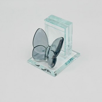 استاند فراشه كريستال رمادي 