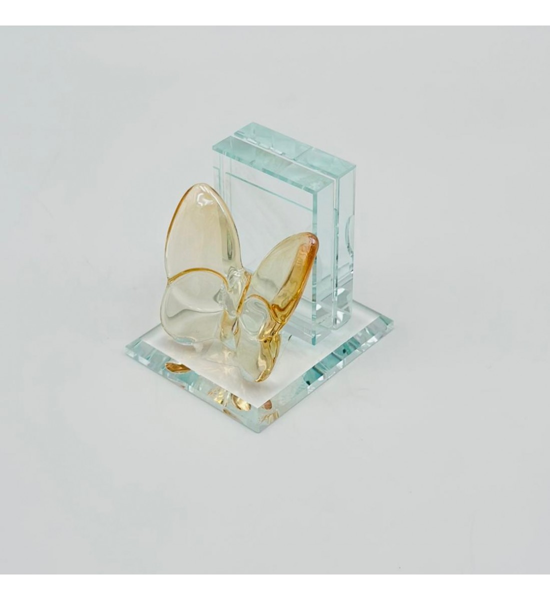 استاند فراشه كريستال عسلي