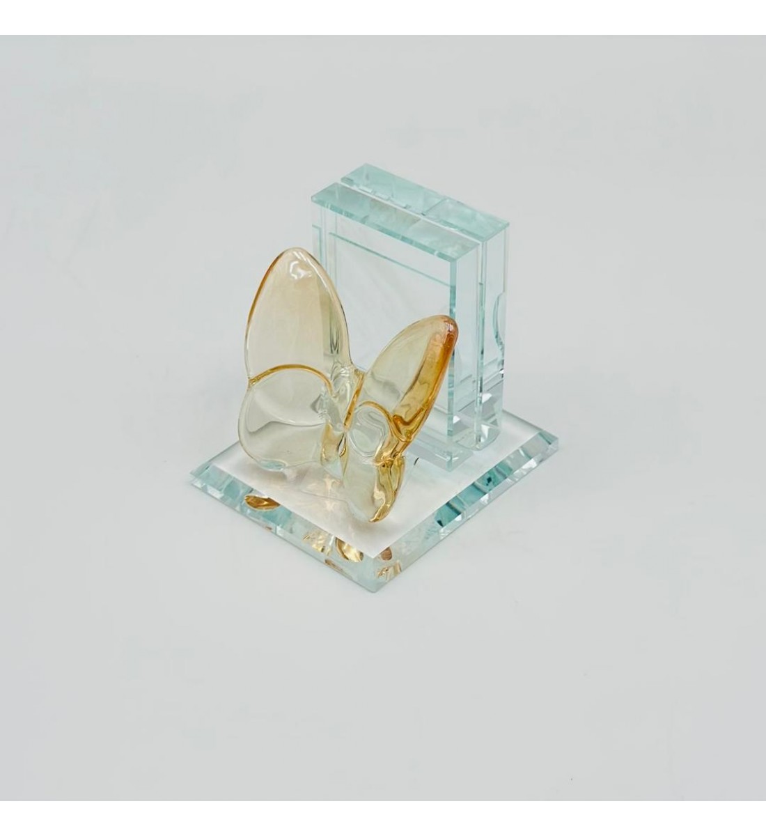 استاند فراشه كريستال عسلي