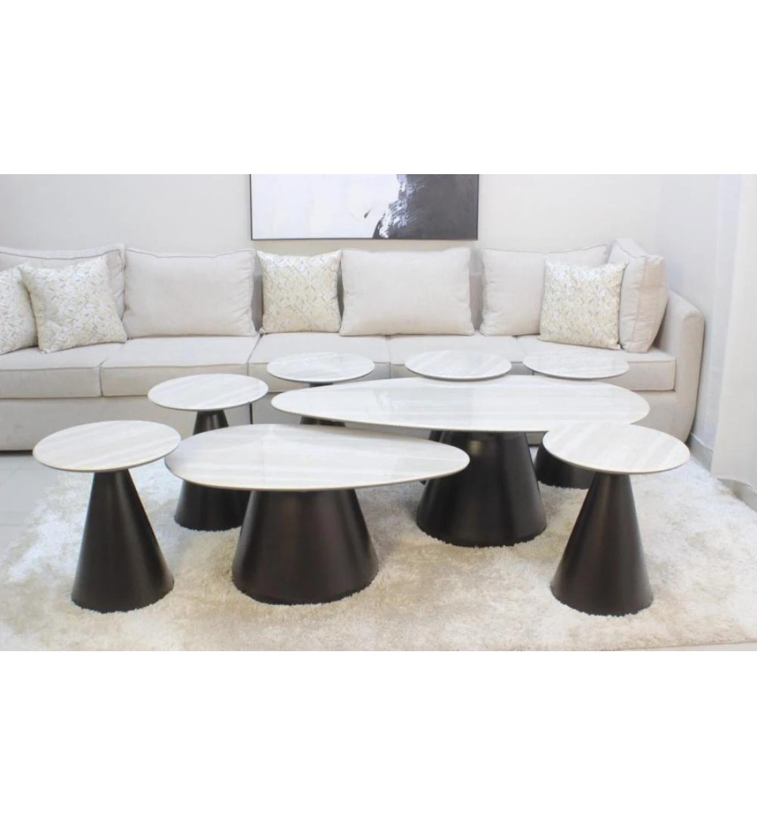 طقم طولات خدمه 8قطع بتصميم راقى