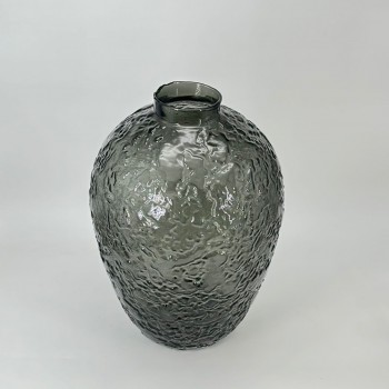 فازه زجاج  تصميم كلاسيك مقاس  10×40×10سم 