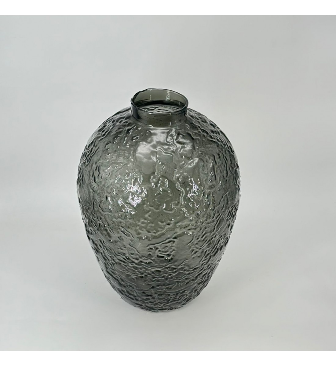 فازه زجاج تصميم كلاسيك مقاس 10×40×10سم فازه زجاج تصميم كلاسيك مقاس 10×40×10سم