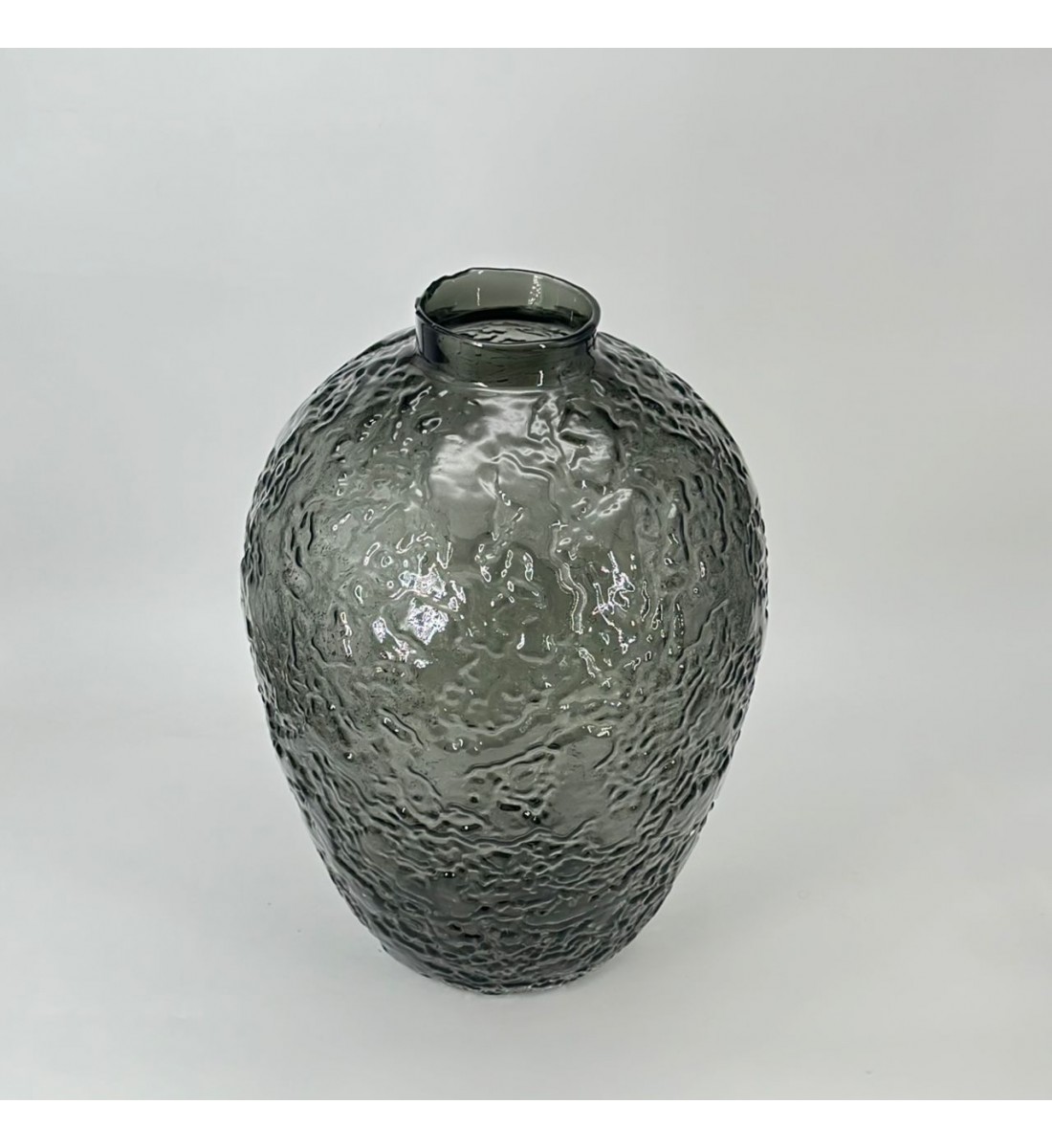 فازه زجاج تصميم كلاسيك مقاس 10×40×10سم فازه زجاج تصميم كلاسيك مقاس 10×40×10سم