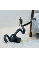 تمثال ديكور تجريدي رجل متسلق 57 × 23 × 47 سم