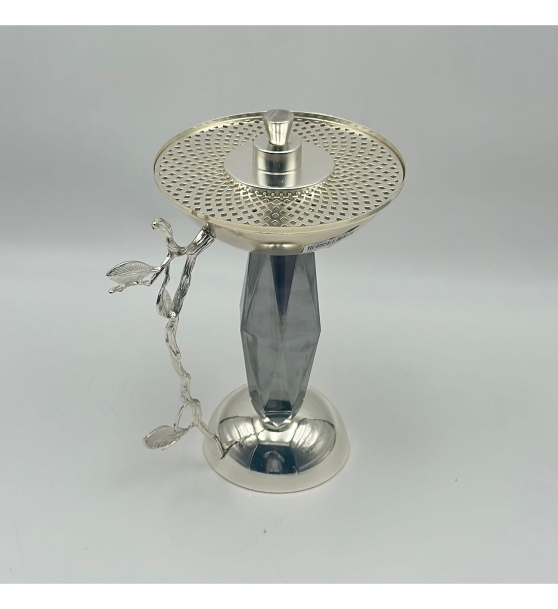 مبخرة ضيافة تركيه فضي اسود 24×14×14سم