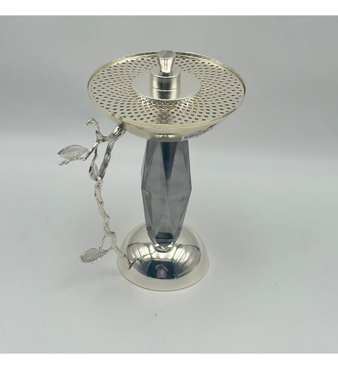 مبخرة ضيافة تركيه فضي اسود 24×14×14سم