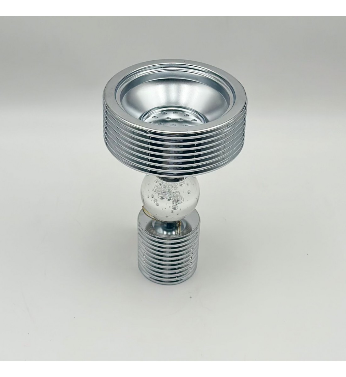 مبخرة استيل فضي 22×13×13سم 