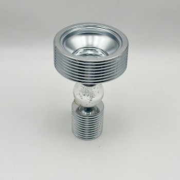 مبخرة استيل فضي 22×13×13سم 