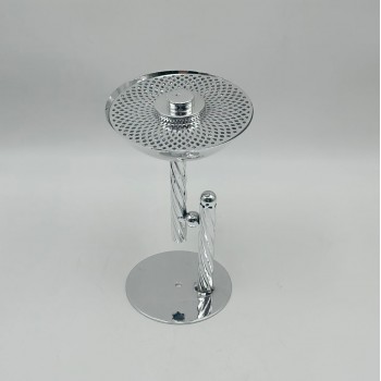 مبخرة استيل فضي  19×12×12سم 