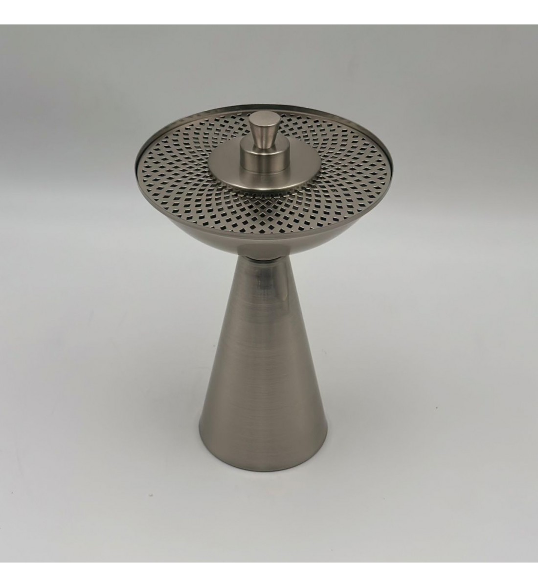 مبخرة راقية فضي  20×12×12سم 