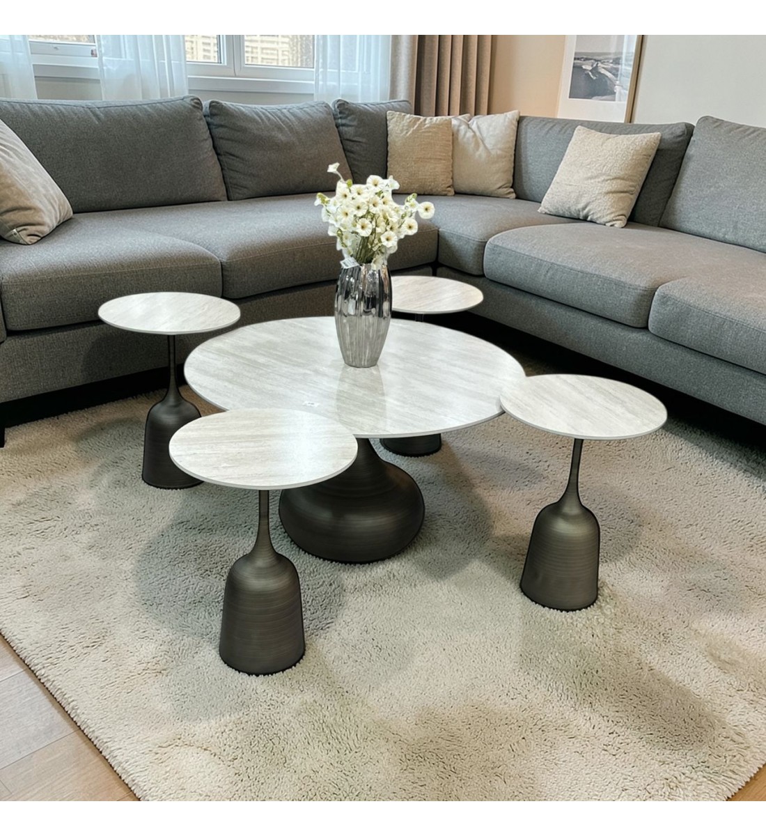 طقم طولات خدمه بتصميم فاخر 5قطع طقم طولات خدمه بتصميم فاخر 5قطع