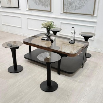 طقم طاولات ابيات 5قطع 2 الوان (منتج تفصيل ) طقم طاولات ابيات 5قطع 2 الوان (منتج تفصيل )