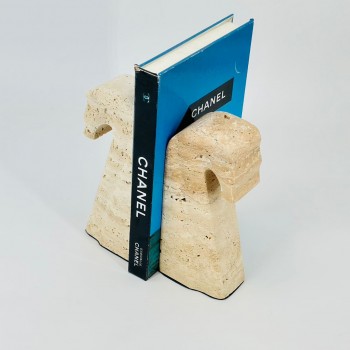 قطعتا ديكور بتصميم فني بسيط مستوحى من شكل الحصان، 15×17×4سم 