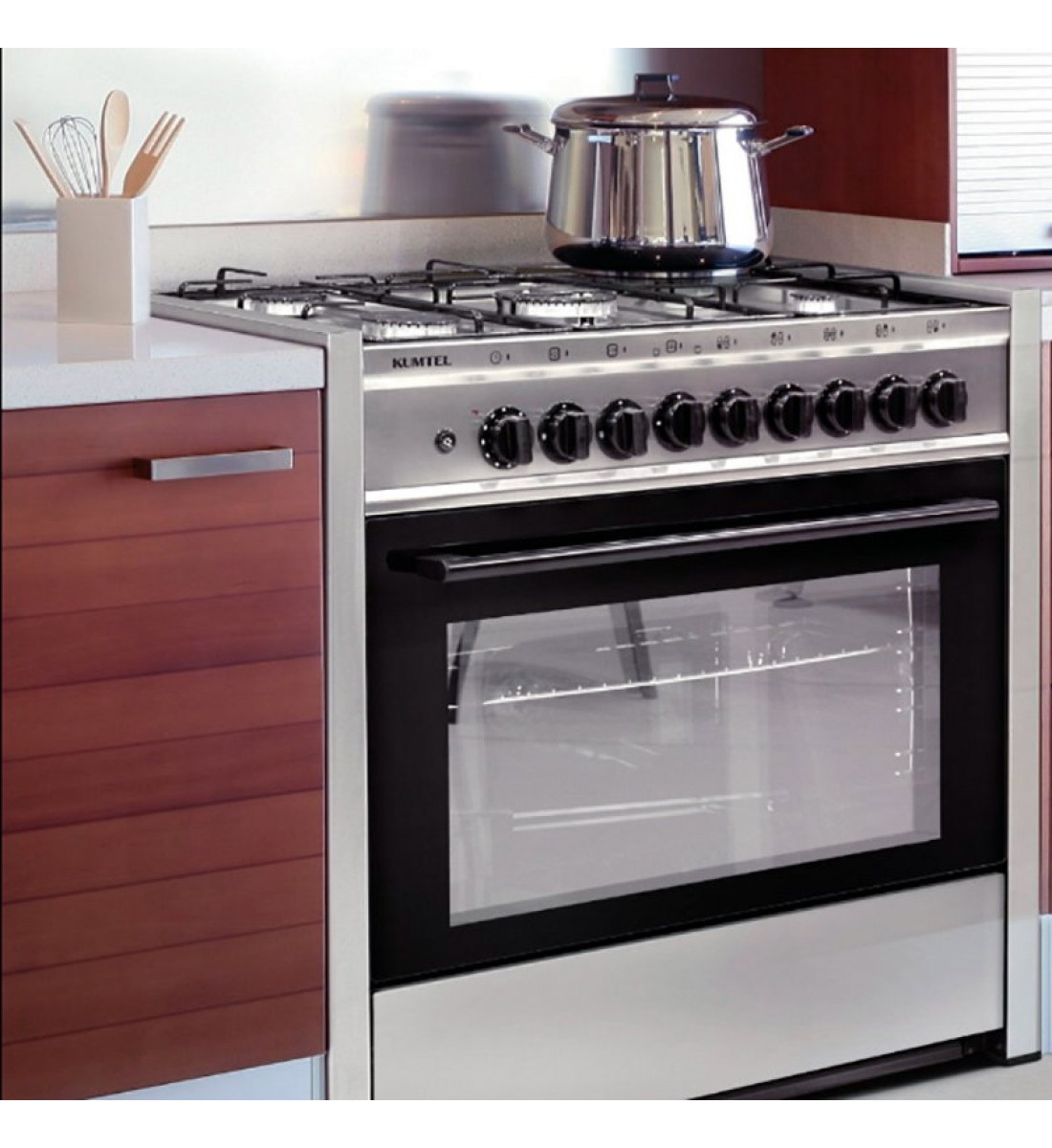 فرن غاز كوميتال 60*90 سم مع شواية فرن غاز كوميتال 60*90 سم مع شواية