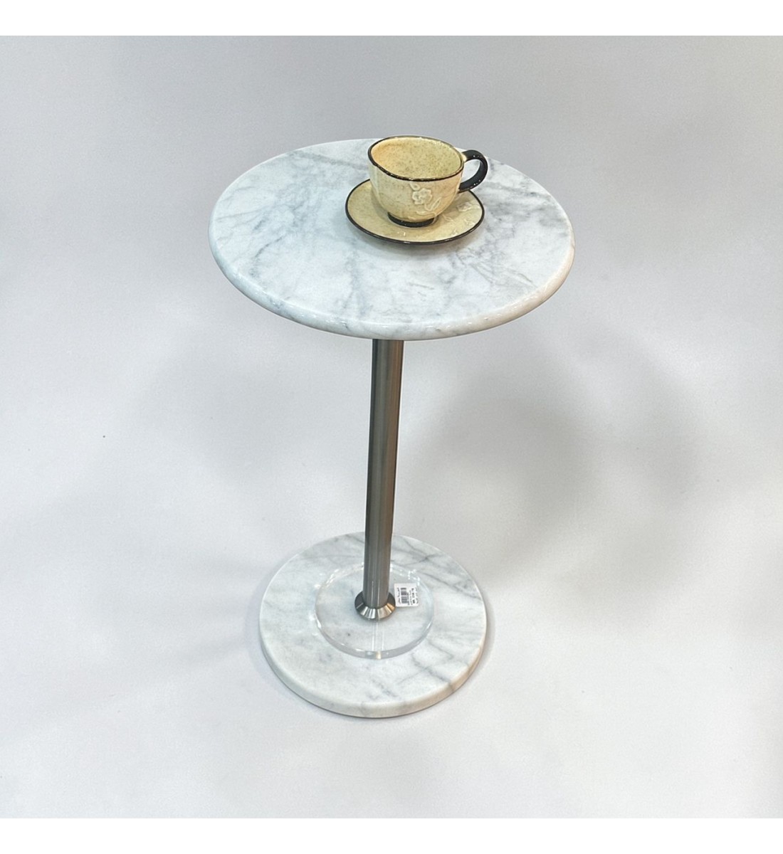  طاولة خدمة مفردة رخام 34×34×58سم 