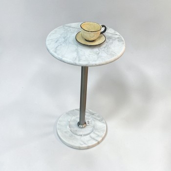  طاولة خدمة مفردة رخام 34×34×58سم 