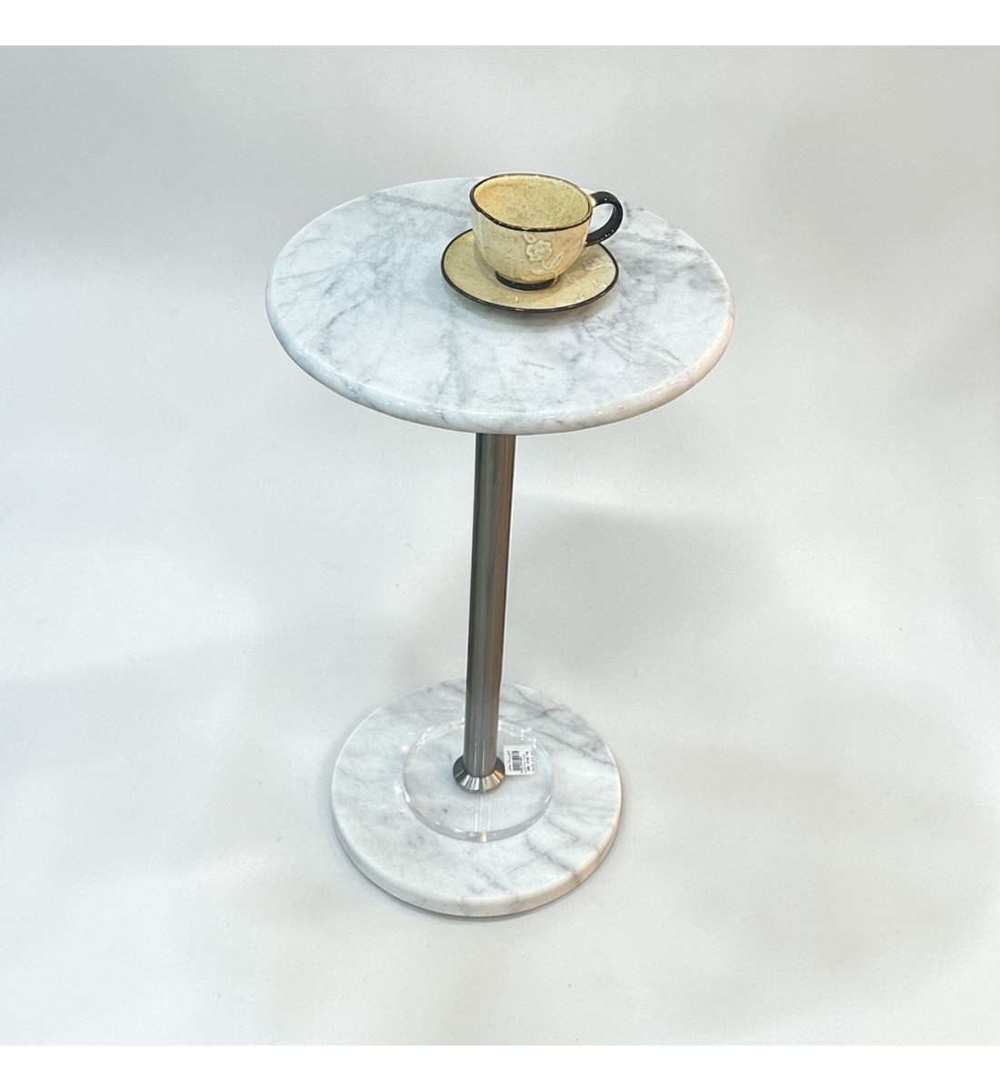  طاولة خدمة مفردة رخام 34×34×58سم 