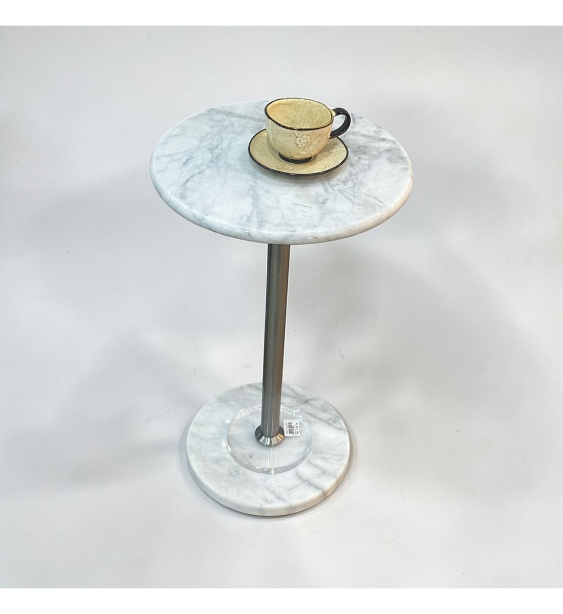  طاولة خدمة مفردة رخام 34×34×58سم 