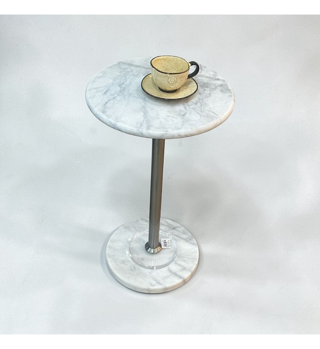  طاولة خدمة مفردة رخام 34×34×58سم 